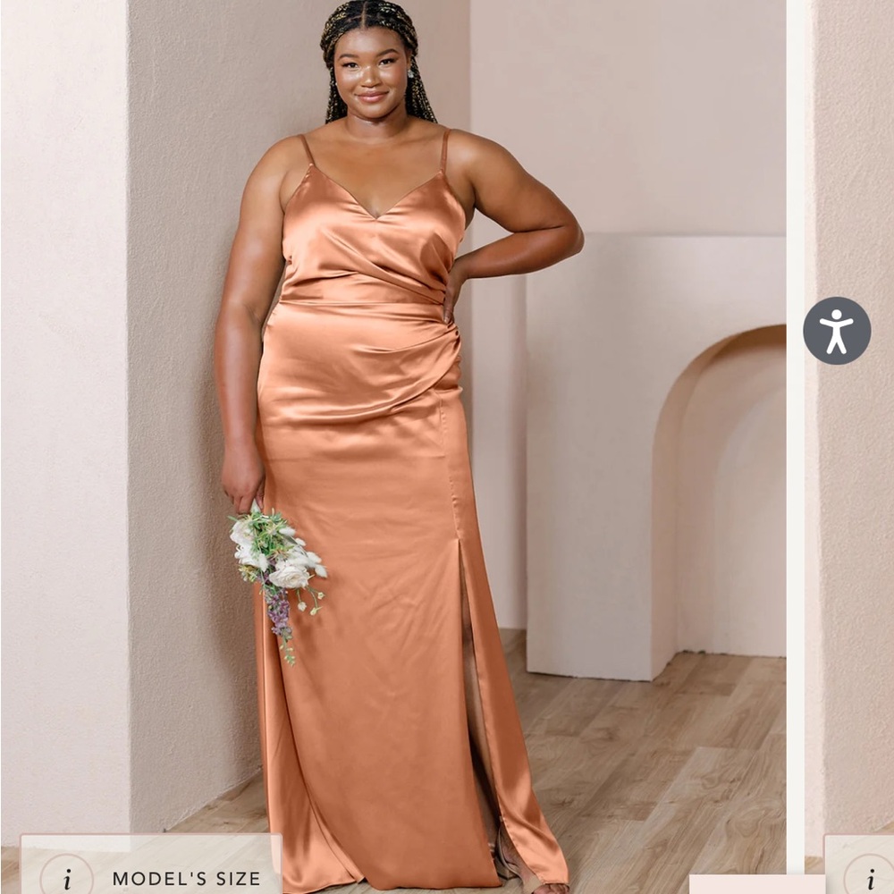 Revelry Rory Copper Satin